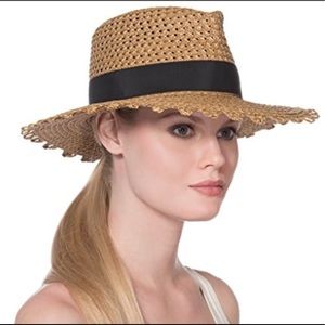 Eric Javits squishee cannes boater straw hat